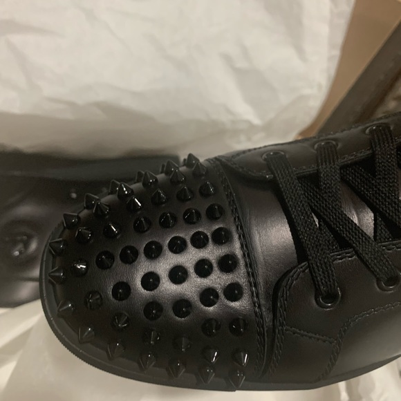 Louboutin Spikes Flat Calf - Picture 10 of 12